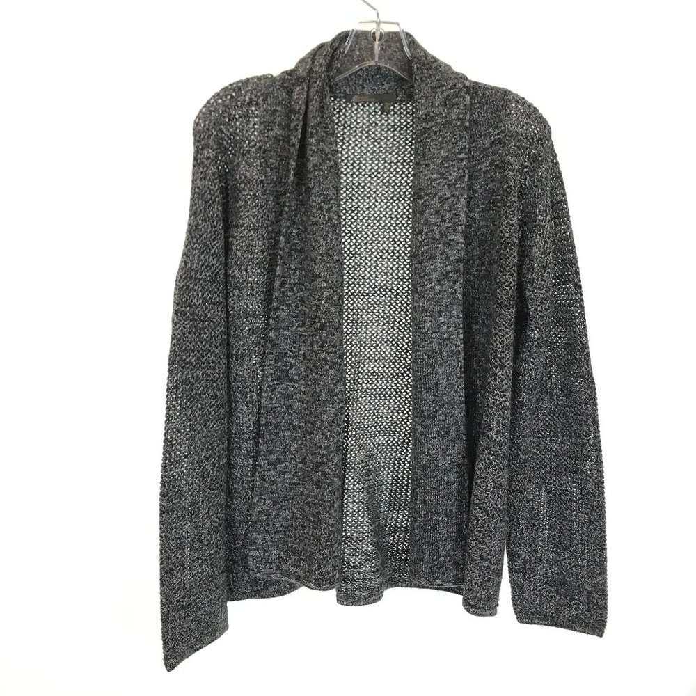 Size XL David Lawrence Gray Wool Cardigan Sweater